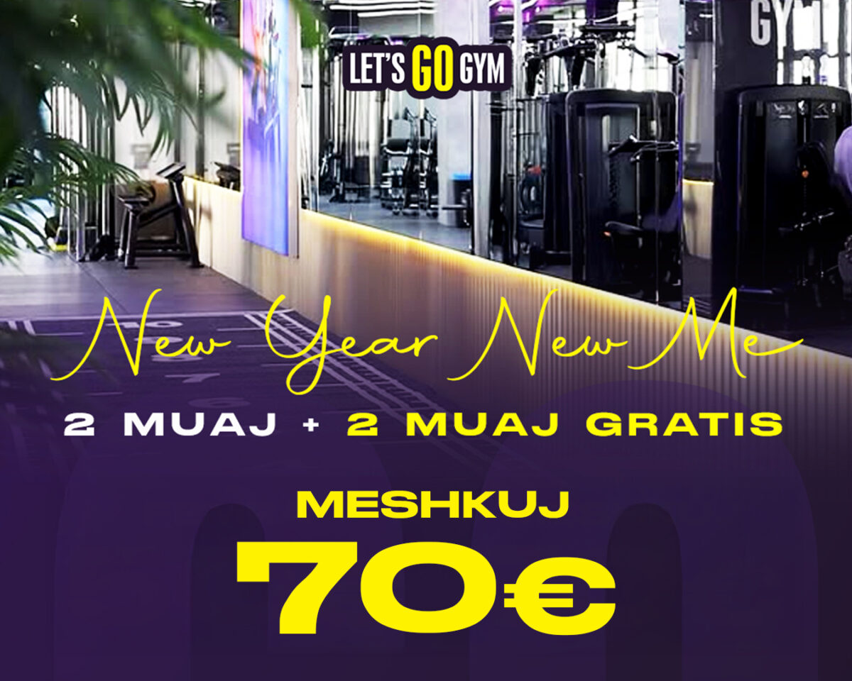 2 MUAJ + 2 MUAJ GRATIS PËR MESHKUJ