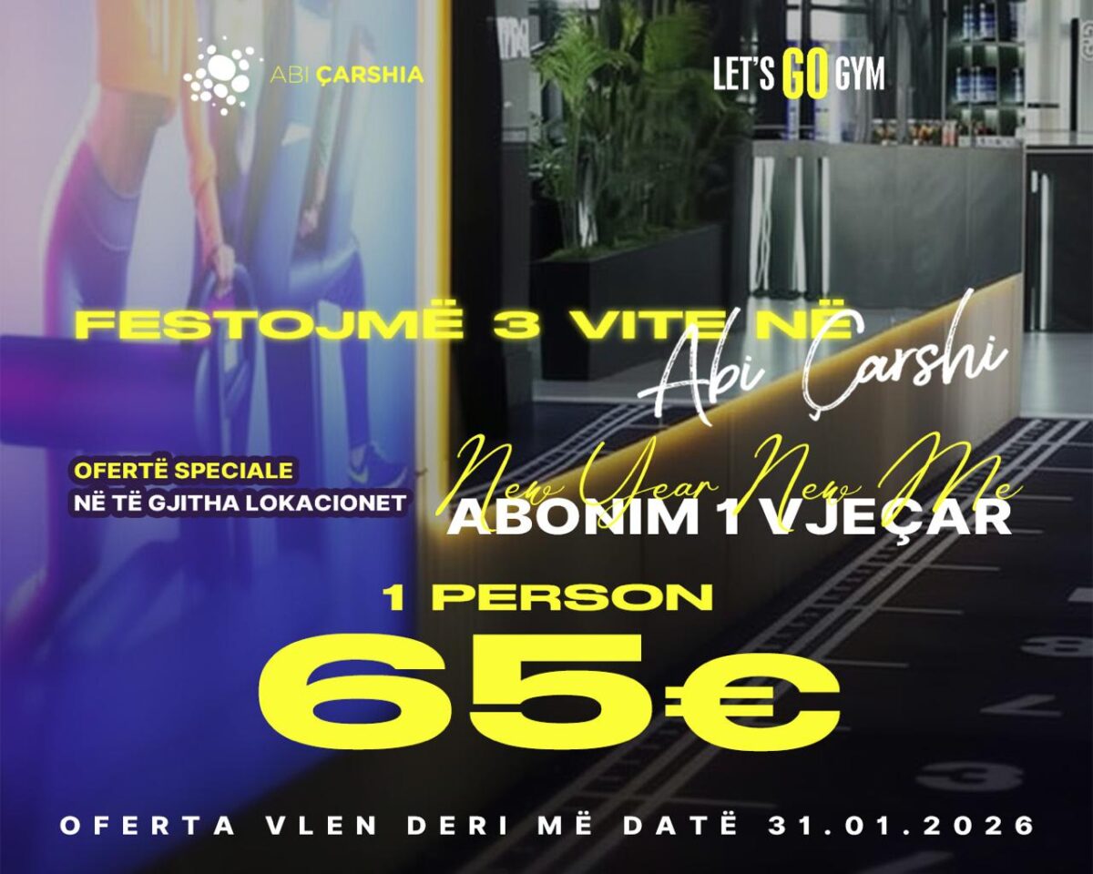 1 VIT PËR FEMRA DHE MESHKUJ